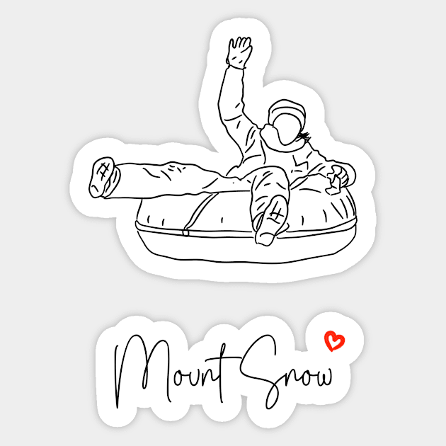 Mount Snow Sticker by finngifts
